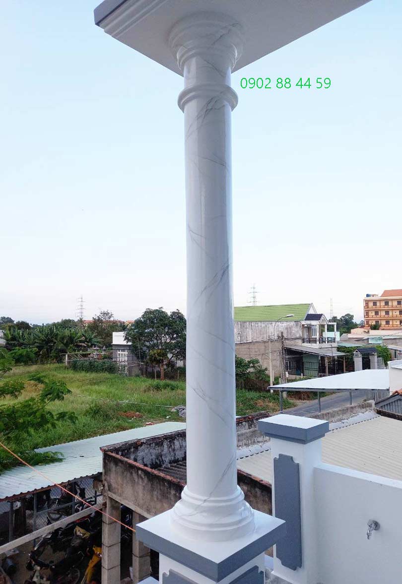 giá sơn cột giả đá