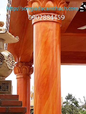 Cột giả gỗ
