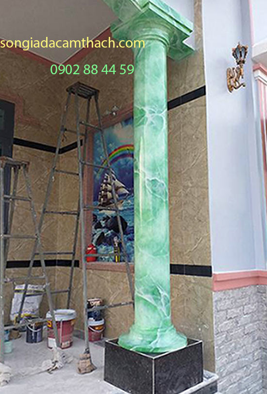 sơn giả đá cẩm thạch