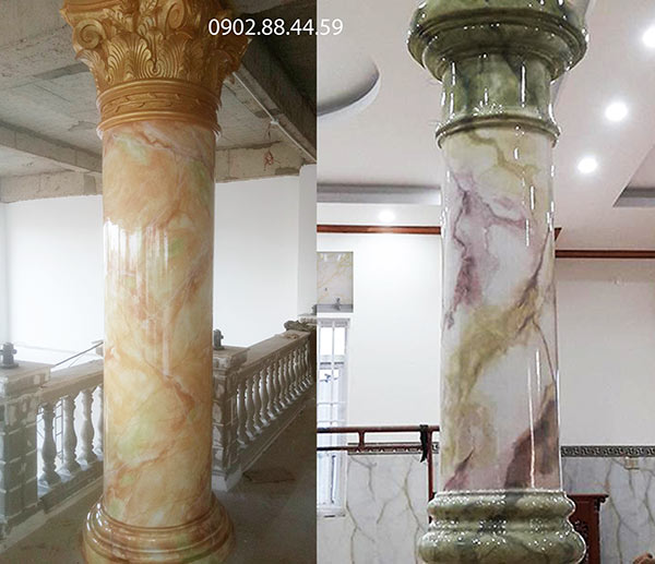 sơn giả đá nội thất