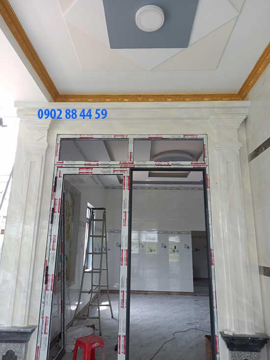 những mẫu cột giả đá