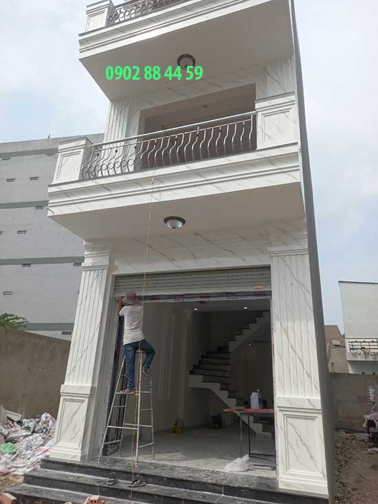 những mẫu sơn giả đá mặt tiền đẹp nhất