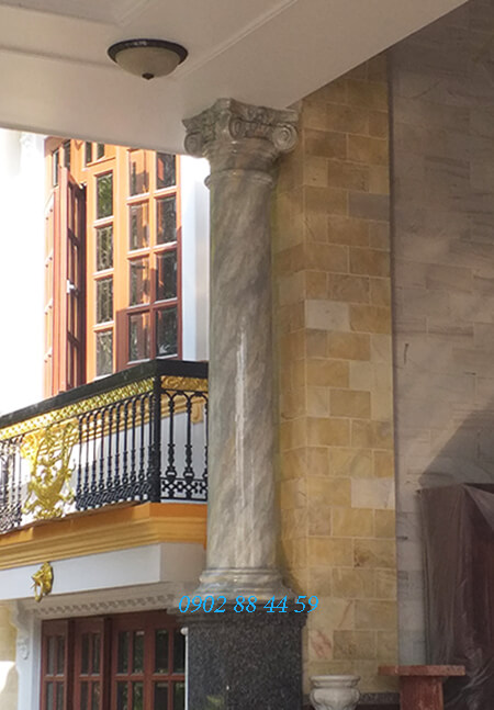 Sơn giả đá cẩm thạch Gò Vấp - Cột giả đá cẩm thạch đẹp láng bóng như thật Sơn giả đá cẩm thạch Gò Vấp - Cột giả đá cẩm thạch đẹp láng bóng như thật