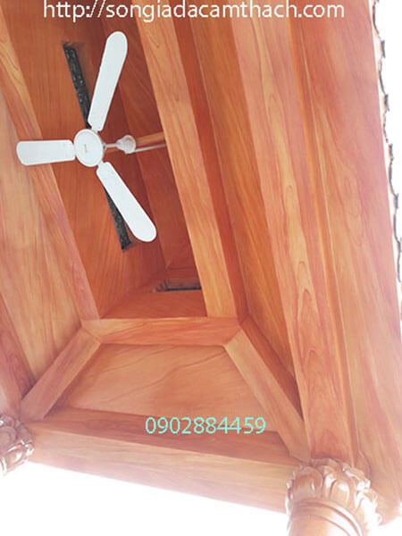 Sơn giả gỗ thạch cao, trần nhà phòng khách đẹp như thật Sơn giả gỗ thạch cao, trần nhà phòng khách đẹp như thật